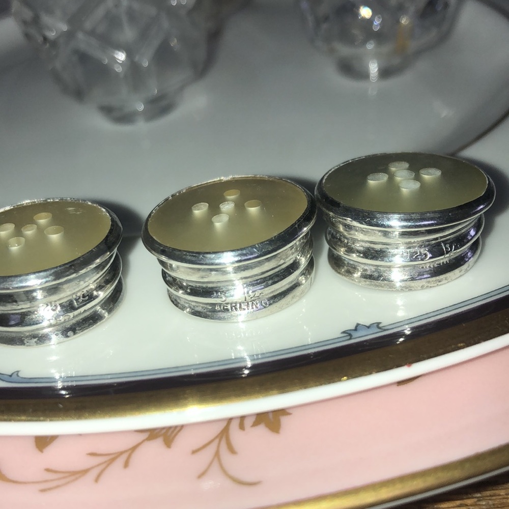 Sterling & Button Salt & Peppers - Picture 4 of 8